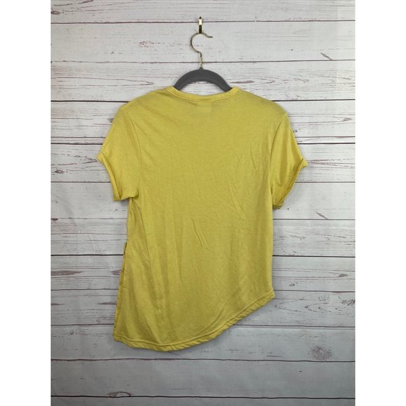 Gymshark Essential Tee Side Tie Yellow XS - Picture 7 of 7